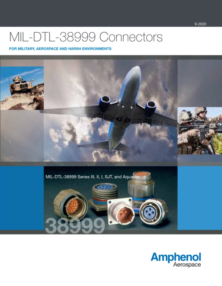MIL-DTL-38999 / TV/LJT/JT  | Katalog V9-2020