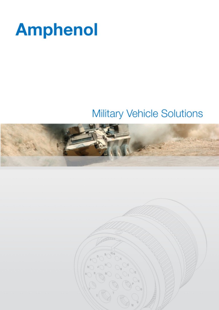 Military Vehicle Solution | Broschüre V0403202