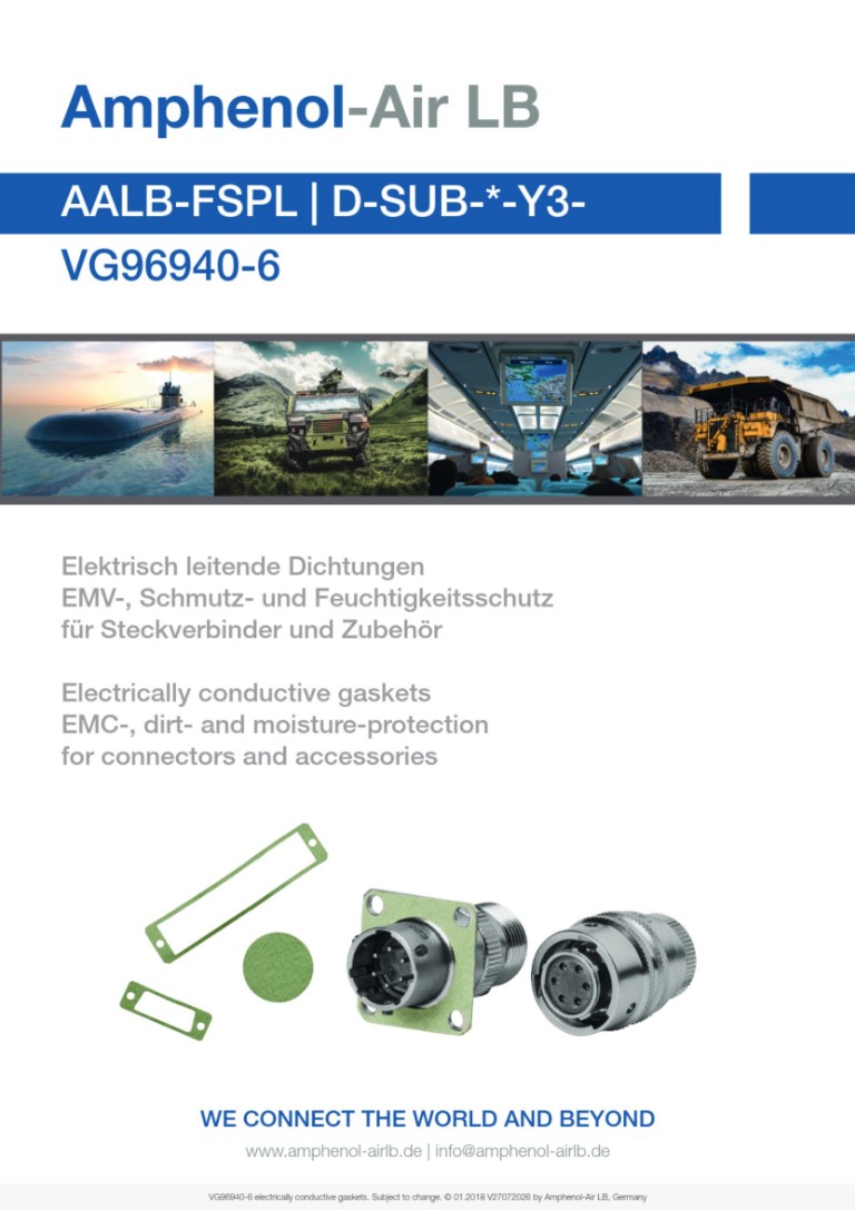 VG96940-6 / AALB-FSPL / D-SUB-*-Y3-* | Catalog V27072026