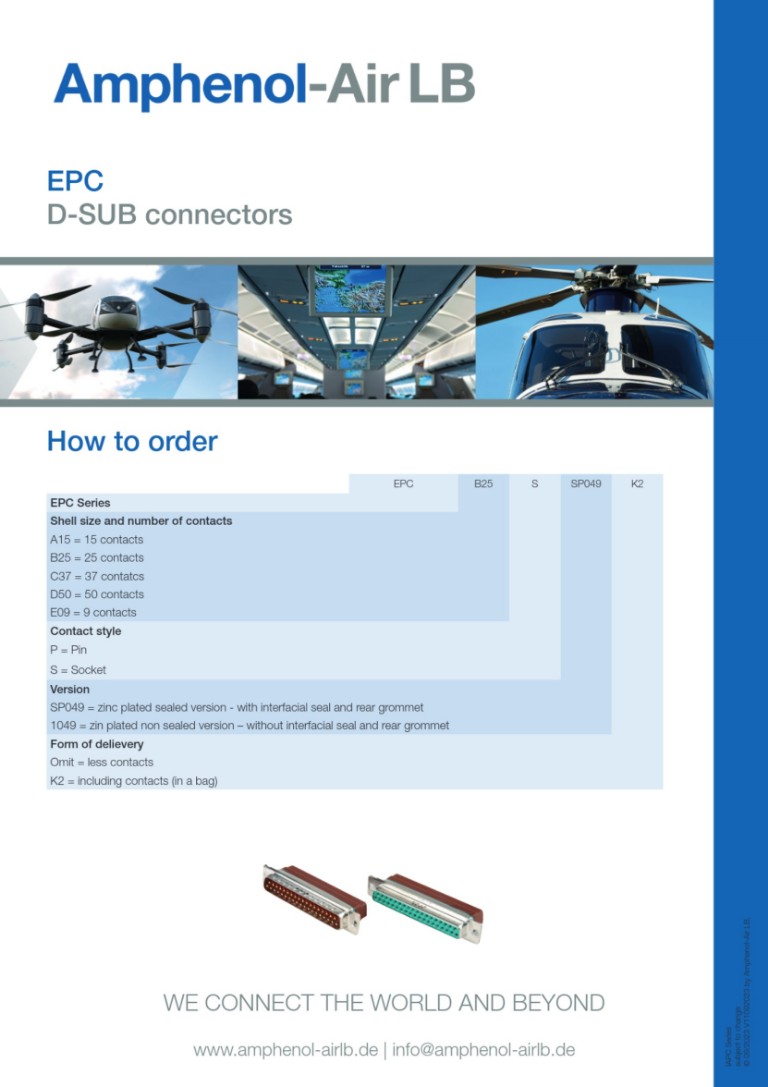 EPC | Bestellschlüssel V09/2023