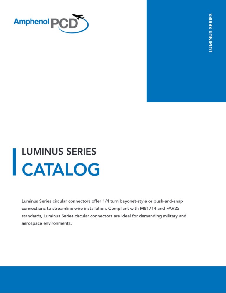 Luminus | Katalog V1/25