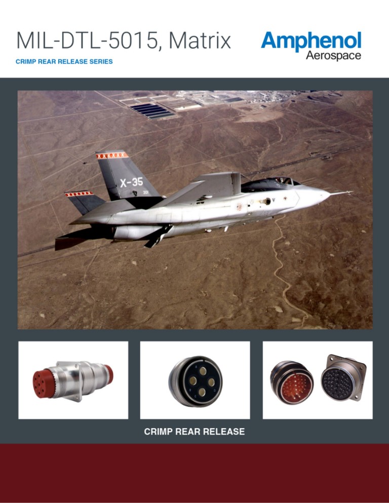 MIL-DTL-5015 III / Matrix | Katalog