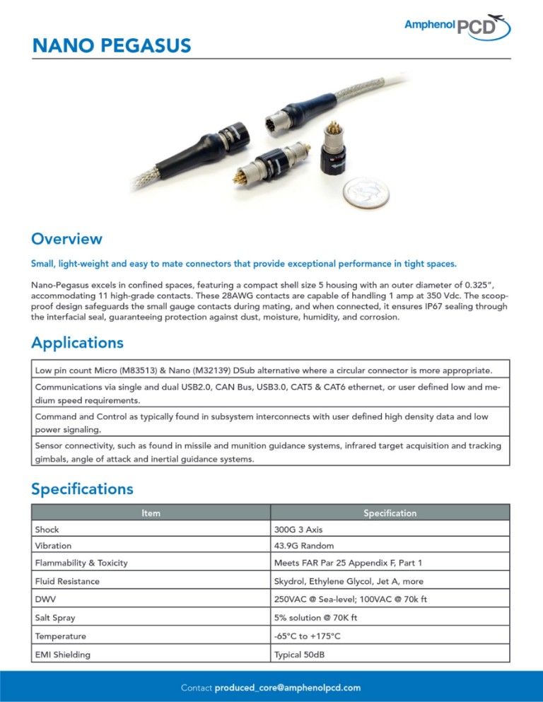 NANO PEGASUS | FLYER 