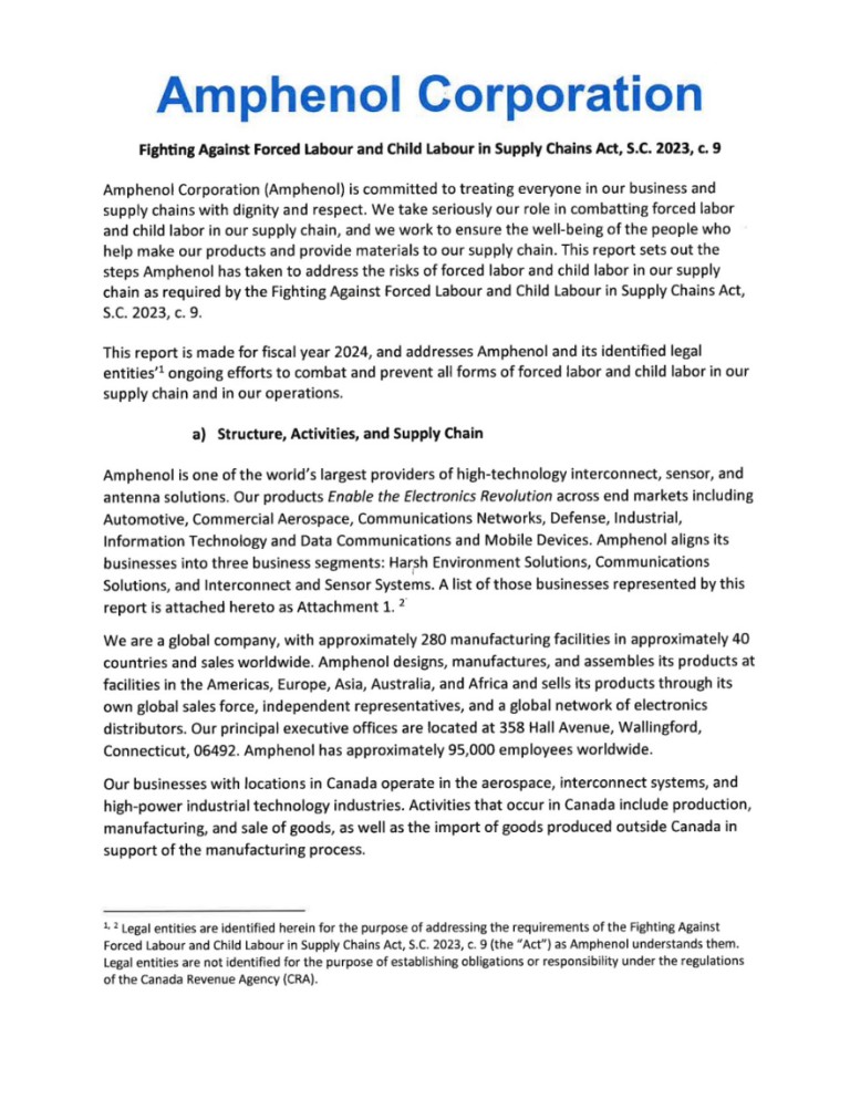 Forced labour in supply chains | Report V05/25